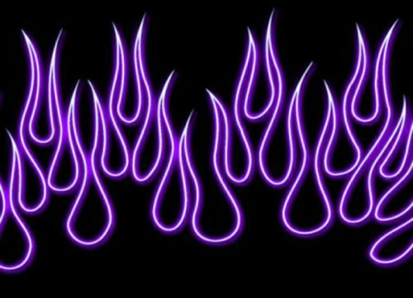 Розовый огонь