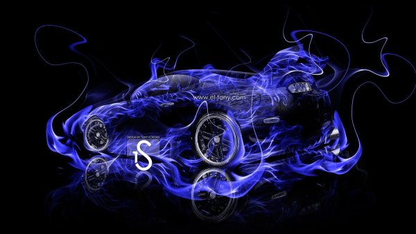 Крутая тачка в Синине. Огне