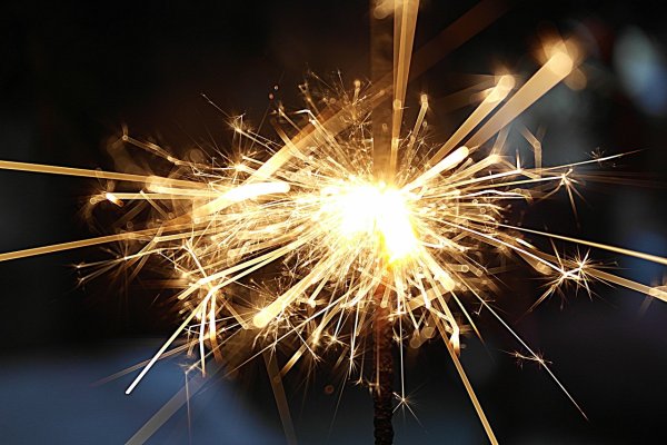 Горение бенгальских огней