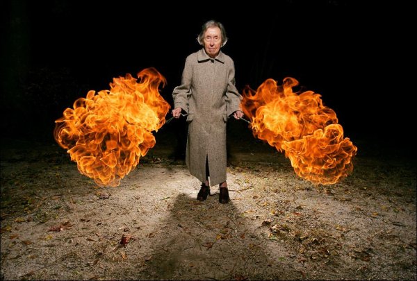 Прикольный огонь