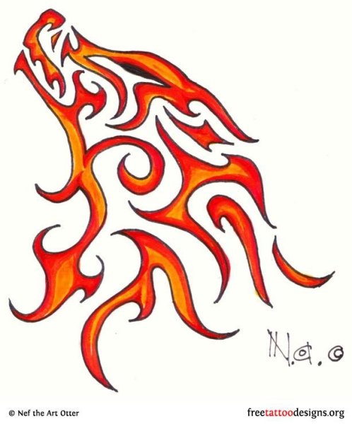 Узор огня