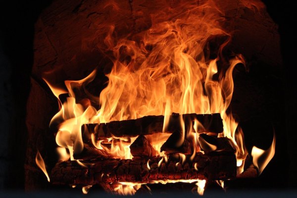 Пламя в печи