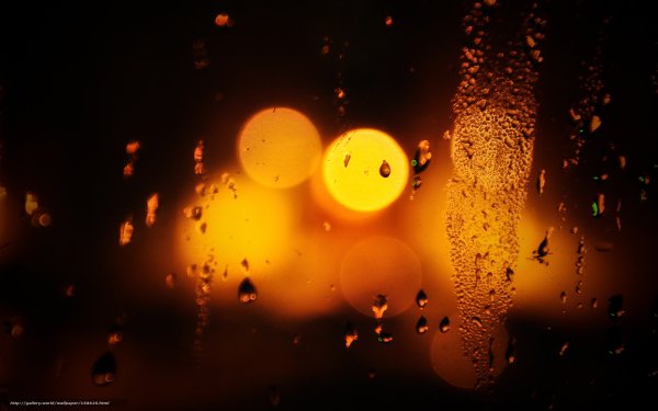 Обои на рабочий стол капли огонь