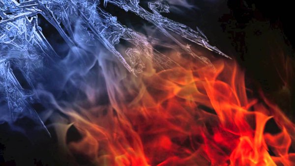 Огненный лёд