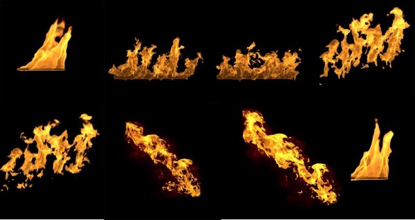 Огонь для фотошопа