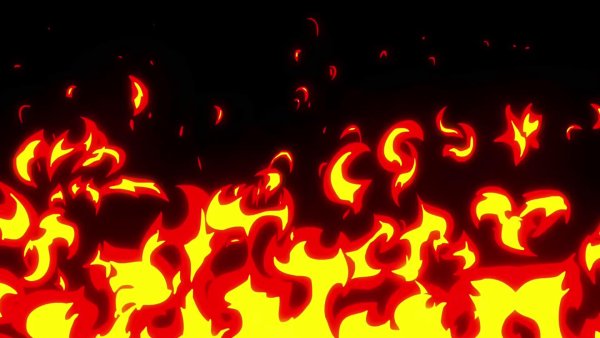 Эффект огня