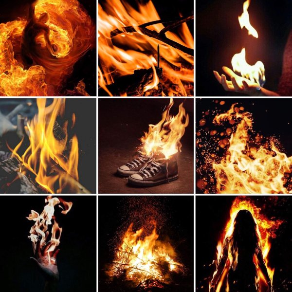 Стихия огня Эстетика