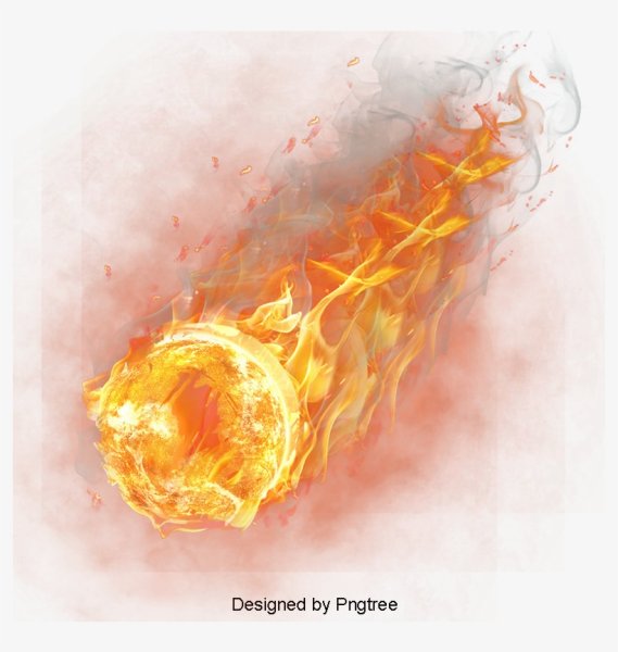 Магический огонь для фотошопа