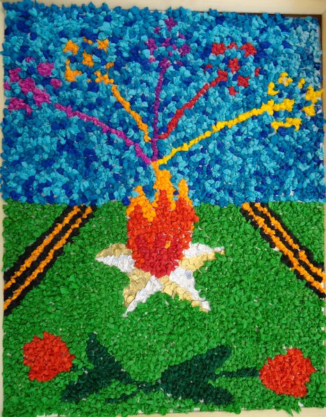 Аппликации на тему день Победы в детском саду