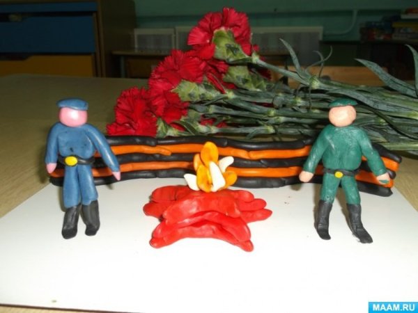 Лепка день Победы