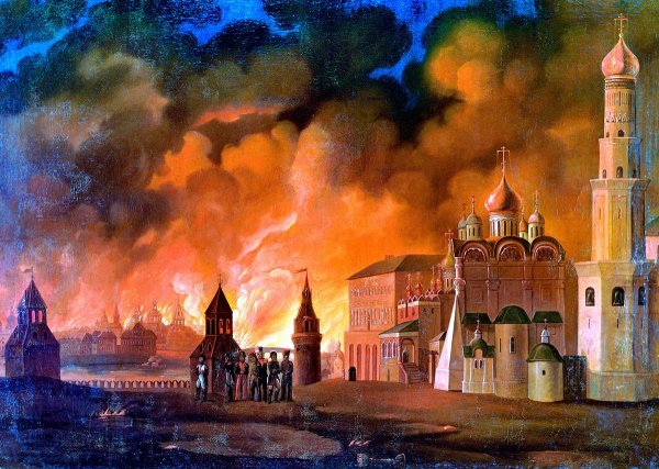 Пожар в Москве 1812