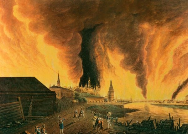 Великий пожар в Москве 1547г