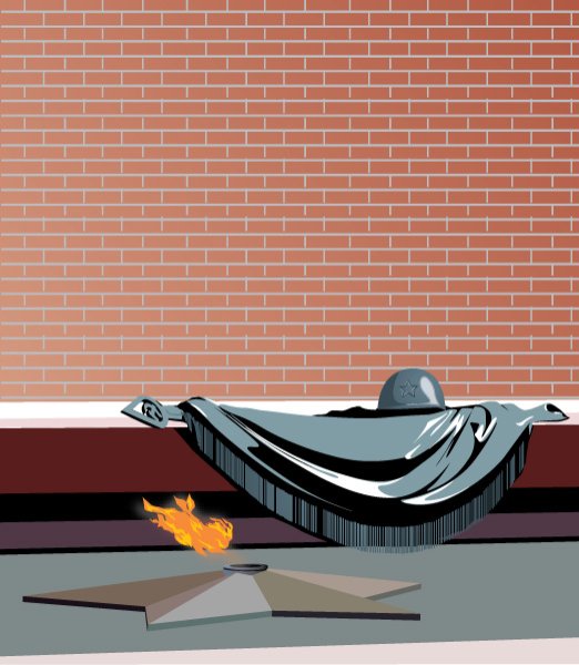 Фон для афиши на митинг 9 мая