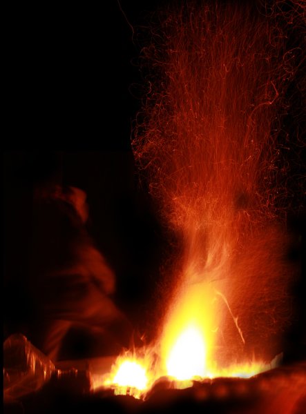 Пламя в ночи