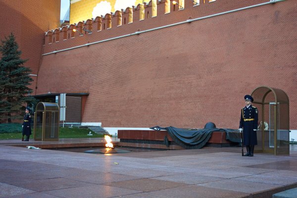 Александровский сад Москва вечный огонь