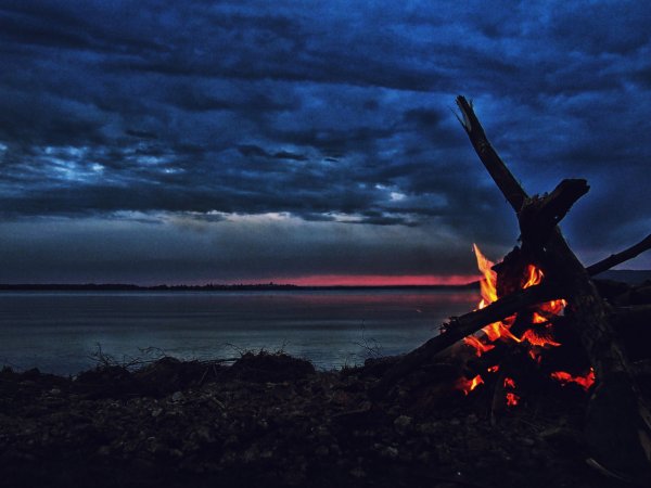 Ночной костер