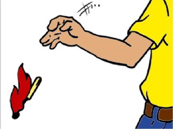 Небрежное обращение с огнем