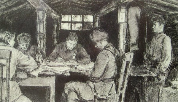 Землянка Великая Отечественная война