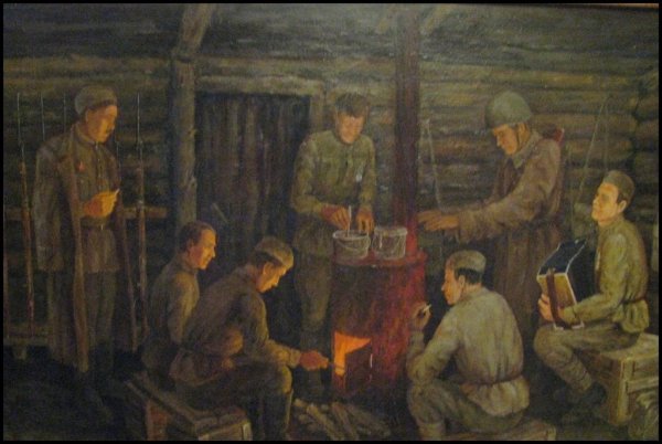 Землянка Великая Отечественная война