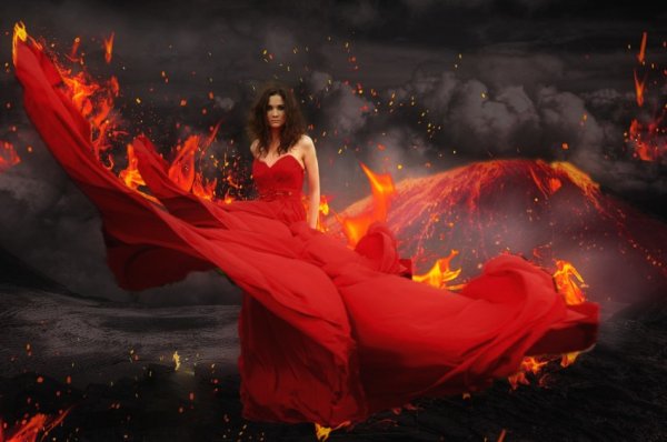 Огненная женщина