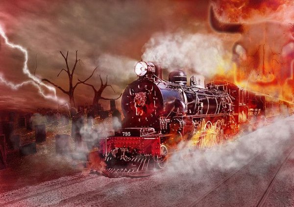 Поезд-призрак Локомотив