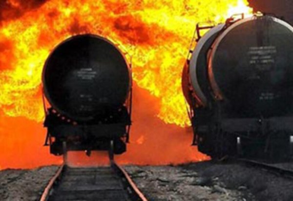 Поезд в огне