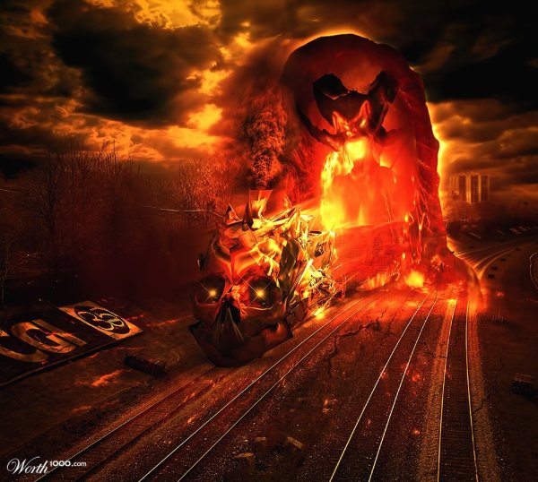 Огненный поезд