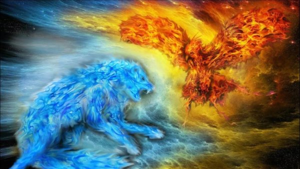 Животные стихии огня