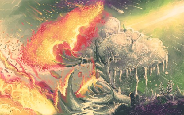 Стихия огня и воды