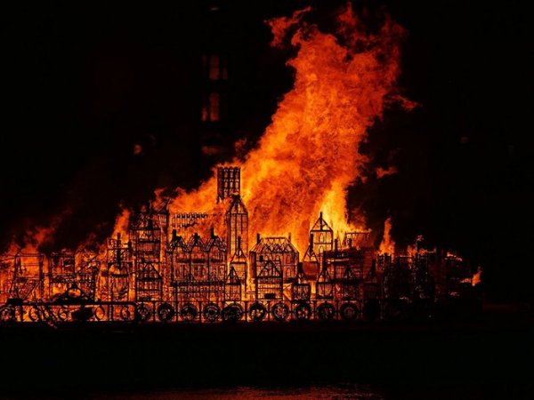 Пожар в Лондоне (1666 г.), Англия