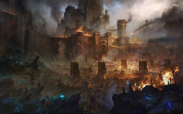 Warhammer Fantasy Battles Осада города