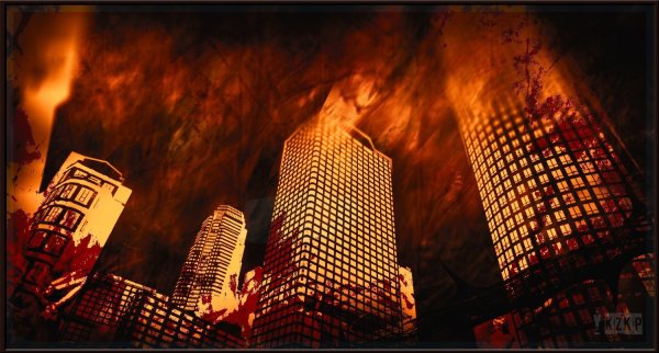 Огонь разрушение