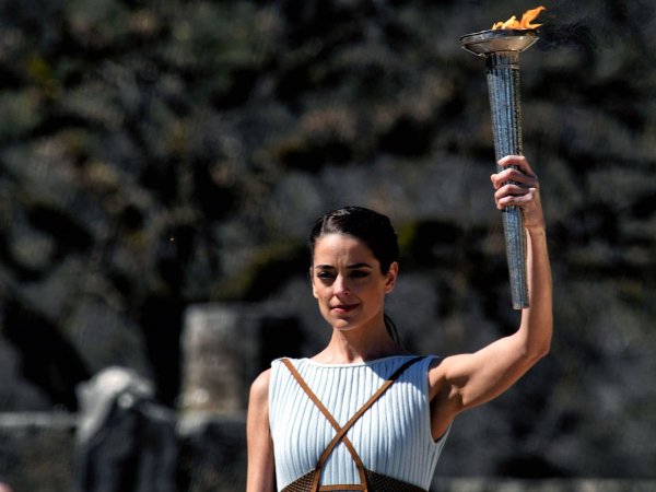 Олимпийский огонь в древней Греции