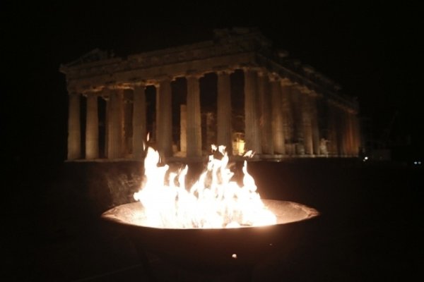 Олимп огонь в древней Греции