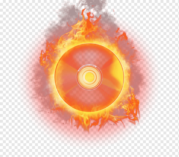 Огненный круг для фотошопа