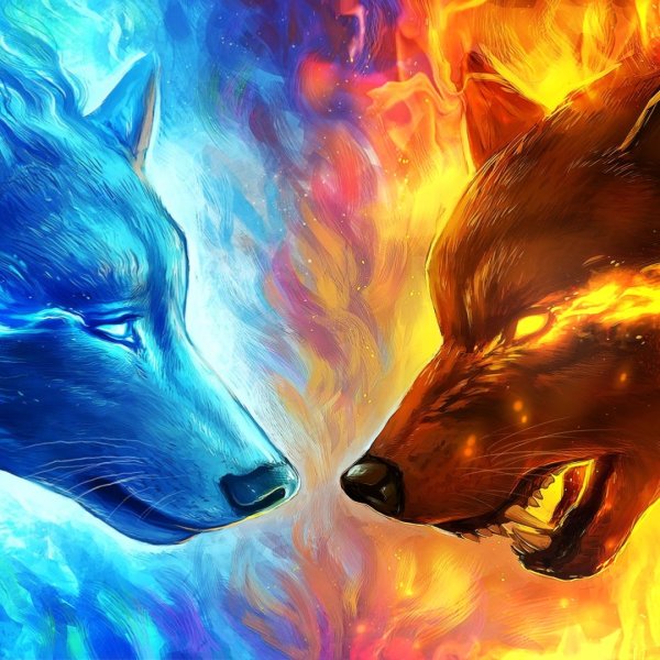 Огненный волк Пандемониум Тимофей