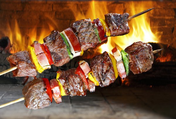 Красивый шашлык