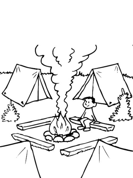 Рисунок на тему поход