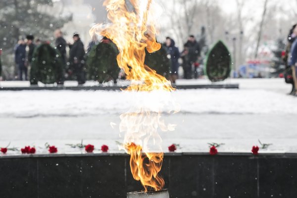 Освобождение Воронежа вечный огонь