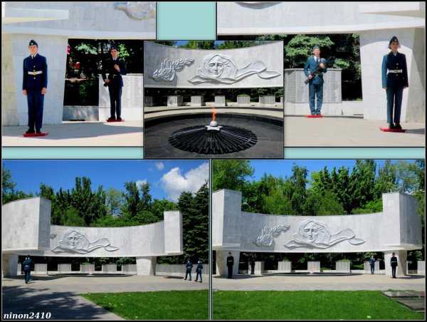 Вечный огонь на Карла Маркса Ростов на Дону