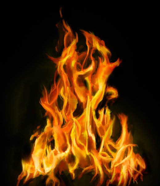 Языки пламени