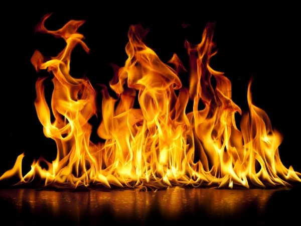 Стоковое изображение огня