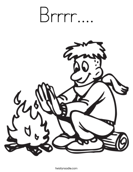 Огонь друг раскраска для детей