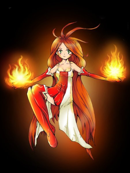 Аниме огонь