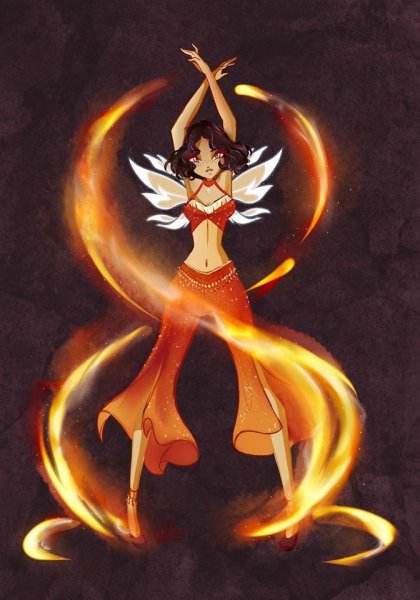 Блум ведьма из Винкс