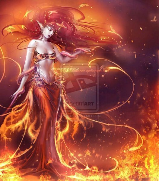 Огненная волшебница