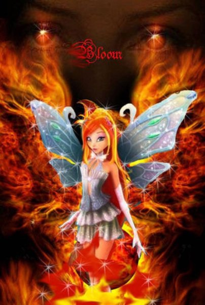 Винкс Блум Фея огня дракона