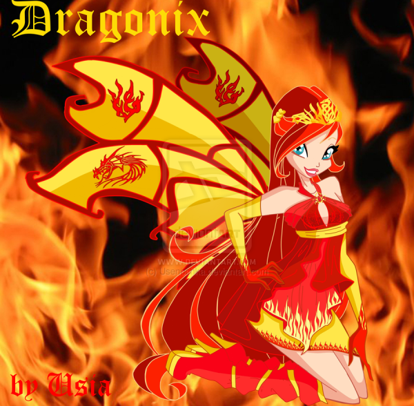 Блум энчантикс огонь дракона