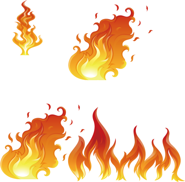 Стилизованное пламя