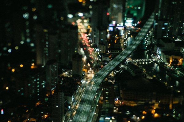 Огни большого города